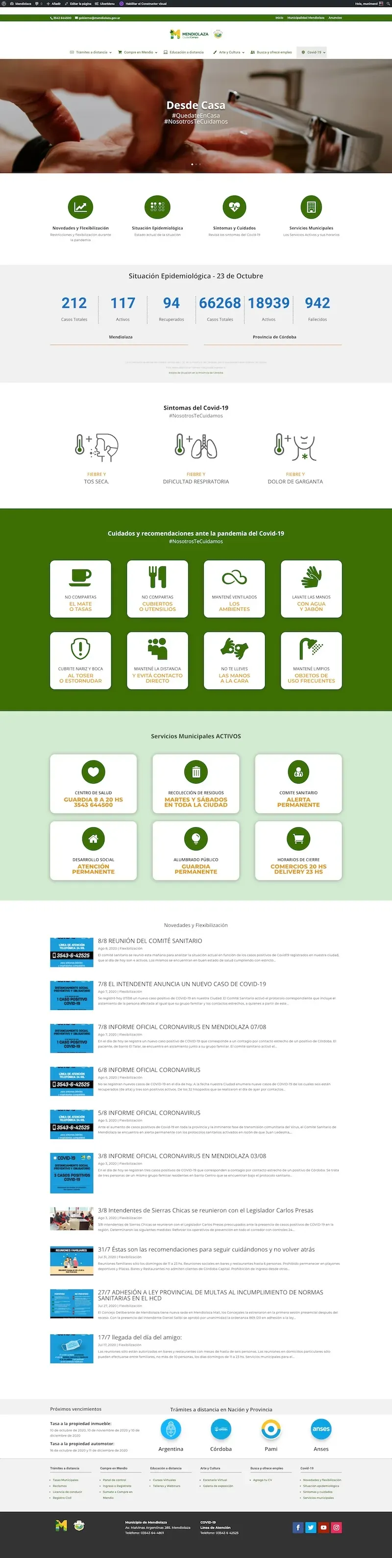 Municipality of Mendiolaza full service layout